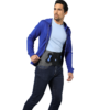 Ceinture lombaire lombastech portée par homme