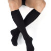 Legger Fine mi bas beige noir
