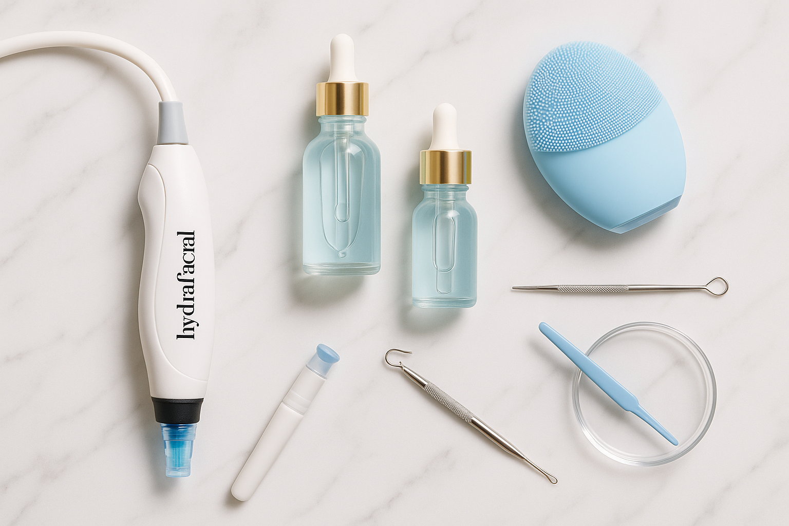Hydrafacial vs autres soins visage : comparatif
