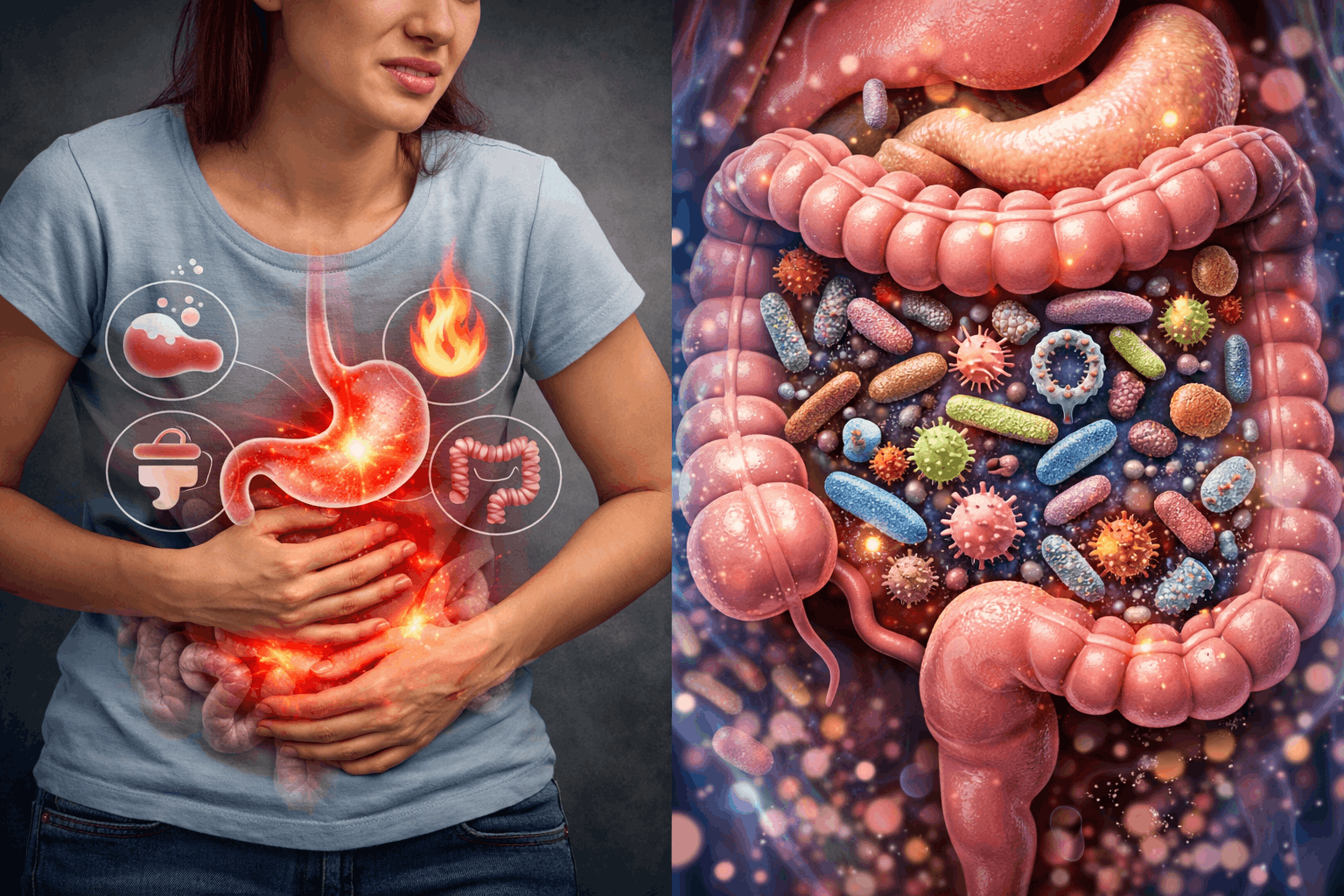 La solution au trouble digestif : le microbiote intestinal